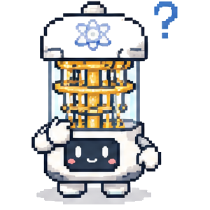 考え中のキュビットくん